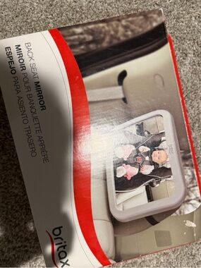 Britax White and Red Packaging with Britax Logo
